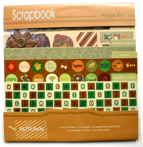 Herfst Scrapbook Set - 12110-1011
