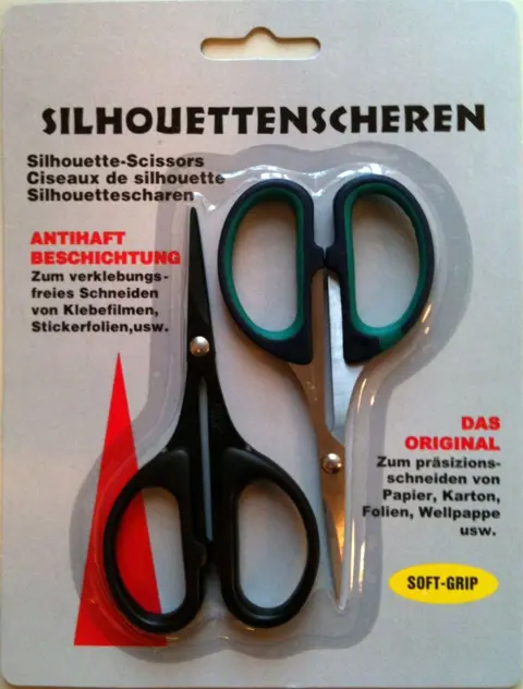 3D Sierknip Silhouette Scharen Set - 10cm - Spits - SC-611se