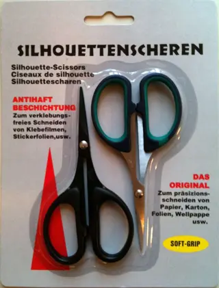 3D Sierknip Silhouette Scharen Set - 10cm - Spits - SC-611se
