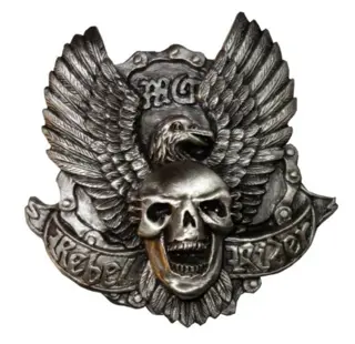 Buckle / gesp " Rebel rider "