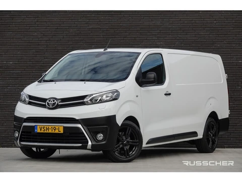 Toyota ProAce Worker 2.0 D-4D 122Pk | Long | Stoel-Bank | Black Line | 360° Camera | Trekhaak | 18''