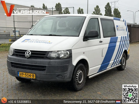 Volkswagen Transporter 2.0 TDI L2H1 Baseline Dubbel Cabine Budgetline | € 5.950,- NETTO! | Bijrijder