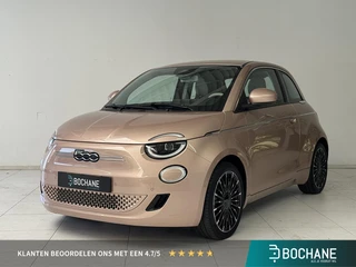 Fiat 500 3+1 La Prima 42 kWh | SOH 92,7% | Stoelverwarming | Navigatie | Camera | Leder |