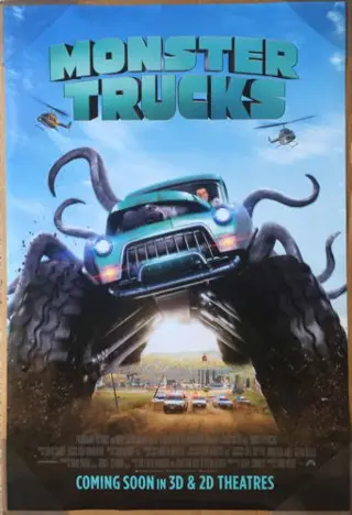 MONSTER TRUCKS filmposter.