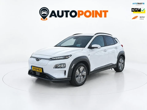 Hyundai Kona EV Fashion 64 kWh FASE3 SOH 100% |1E EIG|DEALEROND|HEADSUP|CAMERA|LEDER|BLIS|KEYLESSGO|