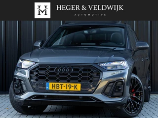Audi Q5 50 TFSI e S edition | Facelift | Black optic | Panoramadak | Trekhaak | Adaptive cruise cont