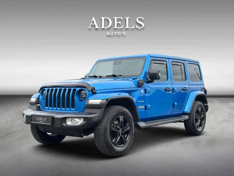 Jeep Wrangler Unlimited 4xe 380 Sahara Trekhaak Camera Trekhaak Treeplanken