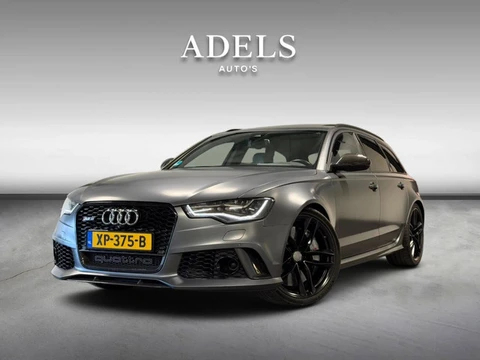 Audi RS6 Avant 4.0 TFSI Quattro Pro Line Plus Matgrijs Panodak Keramisch Carbon Exclusive HUD ACC S