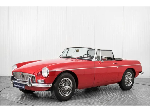 MG B MGB roadster overdrive chroom spaakwielen (bj 1966)