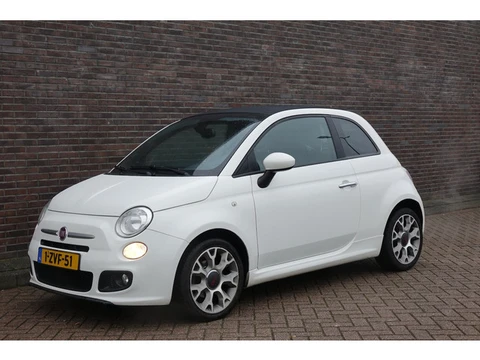 Fiat 500 C 0.9 TwinAir Turbo 500S Sport, Airco Super leuke cabriolet