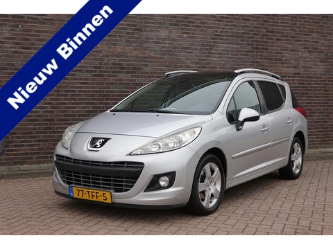Peugeot 207 SW 1.6 VTi Allure, airco, leder, panoramadak, allseason banden, keurige auto