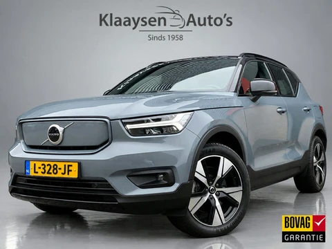 Volvo XC40 Recharge P8 AWD R-Design 408 pk | apple carplay | stoel-stuurverwarming | leder-alcantara