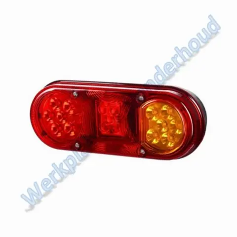 Horpol led achterlicht rechts met kentekenverlichting