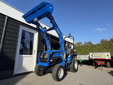 Solis S22+ 4WD minitractor tractor met voorlader, compacttractor mini compact tractor trekker