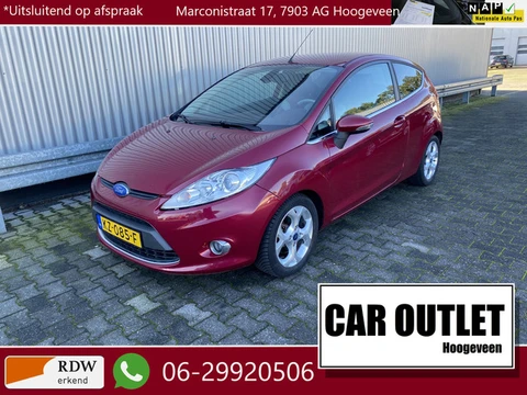 Ford Fiesta 1.25 Ghia 139Dkm, Leer, Clima & Nieuwe APK – Inruil Mogelijk –