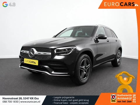 Mercedes-Benz GLC-klasse 300e 4MATIC AMG PHEV Navigatie Half leder Sportstoelen Camera Dab Led Elekt