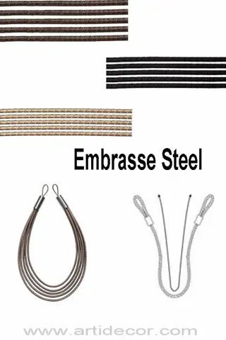 Embrasse Steel (leverbaar in 3 kleuren)