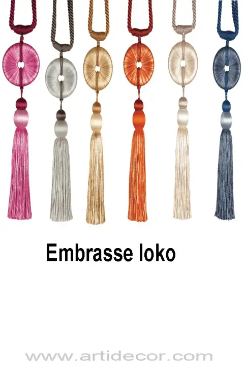 Embrasse Ioko (leverbaar in 12 kleuren)