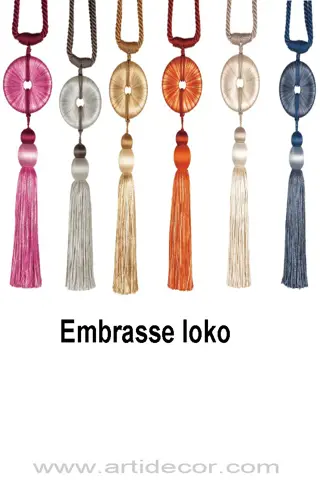 Embrasse Ioko (leverbaar in 12 kleuren)