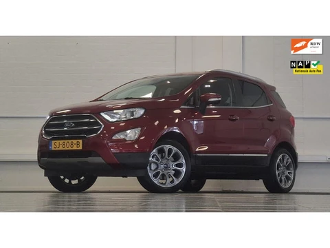 Ford EcoSport 1.0 EcoBoost Titanium Trekhaak Camera Navi 100% Onderhouden Mooi!