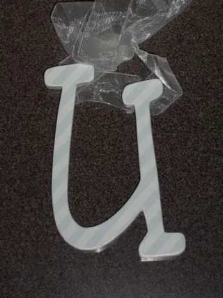 LOSSE HOUTEN LETTERS U t/m Z zonder kader Appletree Nieuw