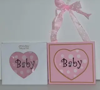 BABY ROSÉ KRAAMKADO, WANDDECORATIE Appletree NIEUW