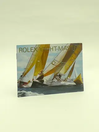 Rolex Yachtmaster Manual Booklet 2000 German