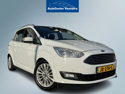 Ford Grand C-Max 1.0 TITANIUM |SCHUIFDEUREN |D.RIEM VV |TREKHAAK| PDC V+A | PANORAMADAK