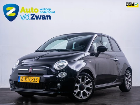 Fiat 500 C 0.9 TwinAir Turbo 500S 'Automaat' PDC|Clima!