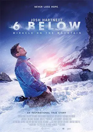 6 BELOW : MIRACLE ON THE MOUNTAIN filmposter.