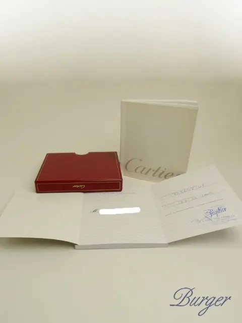 Cartier Instruction Manual and Warranty Booklet 2005