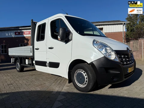 Renault Master T35 2.3 dCi L3 Dubbele Cabine, Open Laadbak Pick-Up