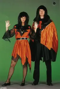 Halloween cape, in de maten 50 T/m 60.