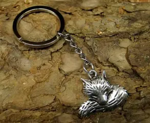 Sleutelhanger " Vos "