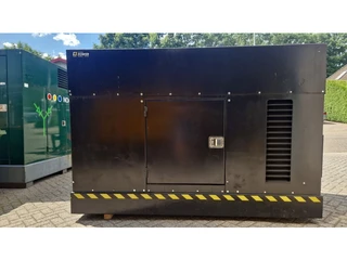 De Wit 100KVA super silent, Iveco, 3419u dichte set, Leroy Somer, gebruikte generator nette staat