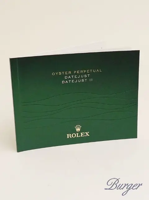 Rolex Datejust I and II 2013 Manual Info Booklet German