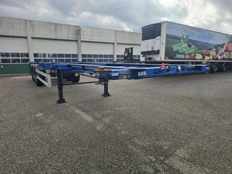 MENKE JANZEN 40 FOOT STRAIGHT / 2 X 20/30 FOOT./ BPW DRUM / STEEL /STEEL SUSPENSION / LIKE NEW.