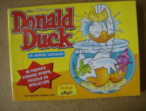 Donald duck oblong geel adv4164