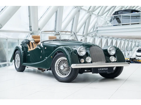 Morgan 4/4 1.6 | Bagagerek | Houten stuurwiel | Reservewiel