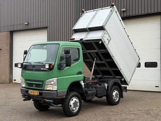 Fuso Misubishi Canter Pfau Rexter A6500 / 3-way kipper / 4x4 / Only 29.269 km !! / Manual / Full ste