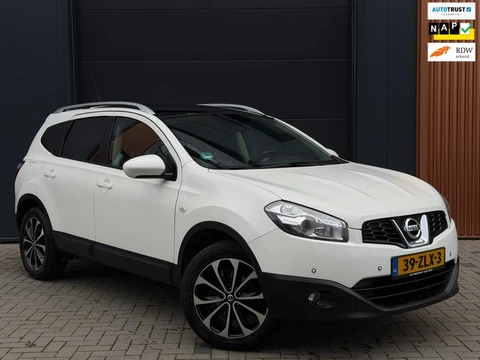 Nissan Qashqai +2 1.6 Connect Edition|100% Onderhouden|Pano|Trekhaak|Camera|BlueTooth|Stoelverwarmin