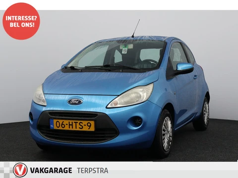Ford Ka 1.2 Trend/ APK 10-2027!/ Stuurbekr./ C.V./ Elek. Ramen + Spiegels/ Radio-CD AUX/ Getint glas