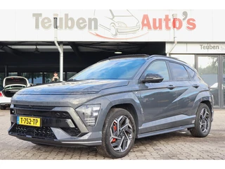 Hyundai Kona 1.6 GDI HEV N Line Sky | schuif-/kanteldak | Trekhaak | Stoelverwarming-ventilatie | Cr