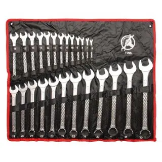 Kraftmann ring-steeksleutelset, 25 delig