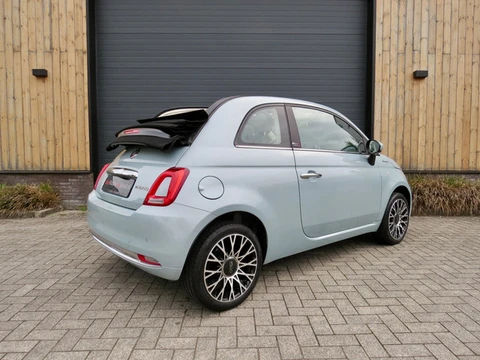 Fiat 500 C 1.0 Hybrid Dolcevita cabrio *Carplay*Unieke kleur
