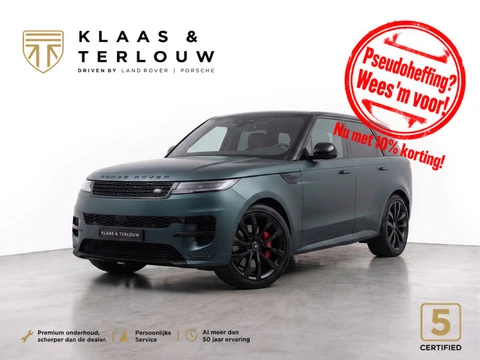 Land Rover Range Rover Sport P460e Dynamic SE | NP € 143.418,- | Giola Green Matt PPF | Stoelkoeling