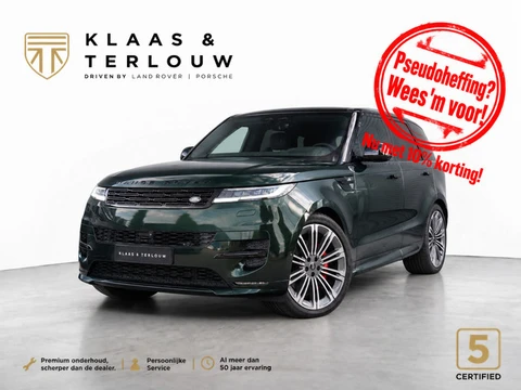 Land Rover Range Rover Sport P460e Dynamic SE | NP € 138.713,- | Britisch Racing Green Wrap | Schuif