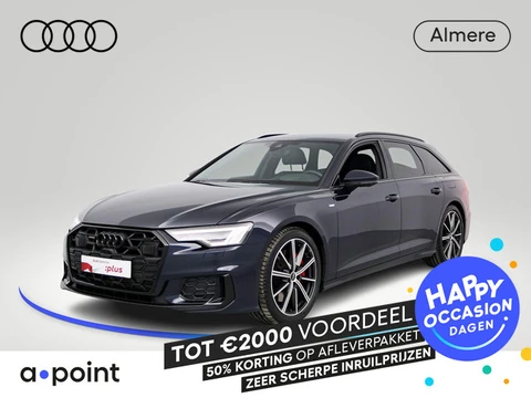 Audi A6 Avant 55TFSIe S edition Competition 367pk | Private lease vanaf €821,- | HUD | Stoel & stuur