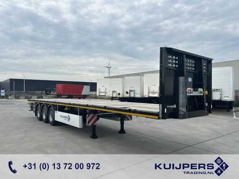 Kässbohrer Maxima XS / 2026 / Plateau - Flat Bed / Rongen / Twist Locks / APK TUV 08-27