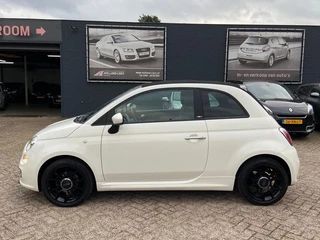 Fiat 500 C 0.9 TwinAir Turbo 500S Cabrio - 95.272 Kilometer n.a.p - Airco ecc - Cruise - Leer - Blue